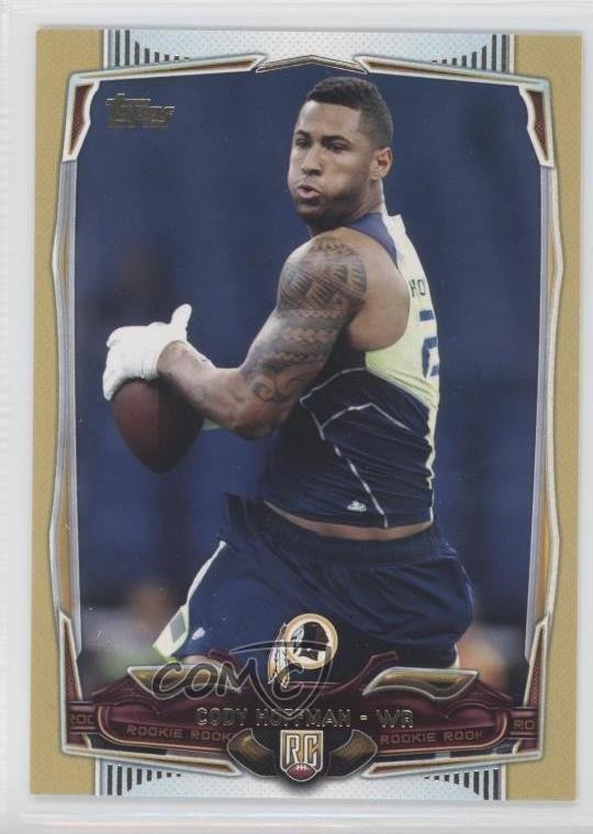 2014 Topps Gold 700/2014 Cody Hoffman #357 Rookie RC 1f0