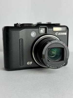 canon powershot g9 schwarz 12.1mp Enthusiast Digitalkamera sehr guter Zustand