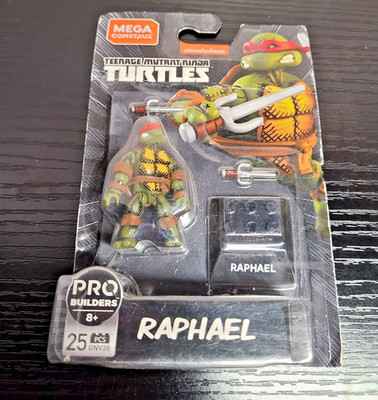  Teenage Mutant Ninja Turtles, TMNT, Raphael, Mega Construx Black Series