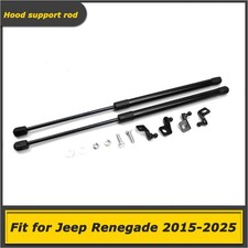 Puntoni gas sollevatore cofano anteriore nero per Jeep Renegade 2015-2025