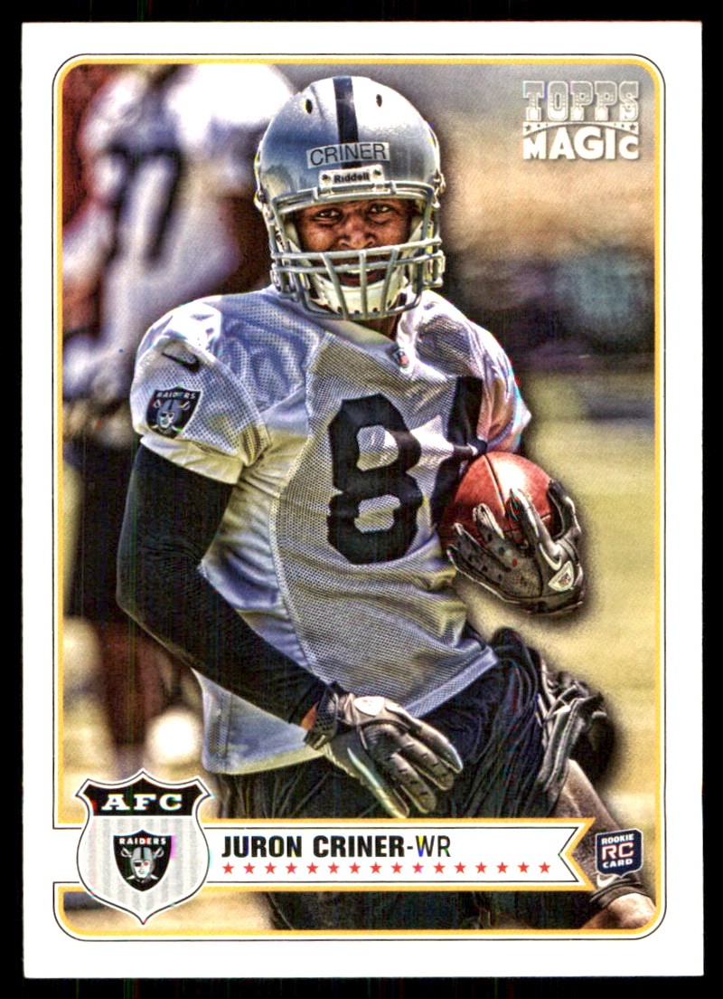 Juron Criner Topps Magic #111 Base