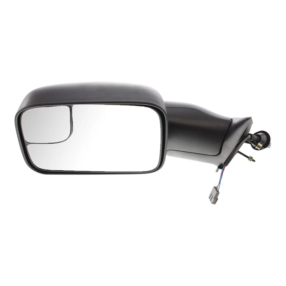Set of 2 Power Towing Mirrors RH LH For 94-97 Ram Truck Dodge 1500 Manual Fold - Image 2 of 4