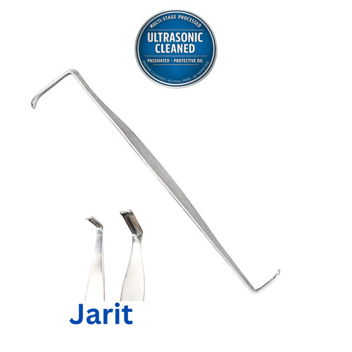 Jarit 200-138 Crile Retractor, Double Ended, Angled 90°, 4.25"