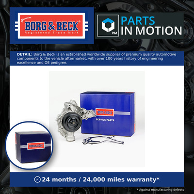 Water Pump fits MERCEDES S450 W221 4.7 05 to 13 Coolant B&B 2732000201 Quality