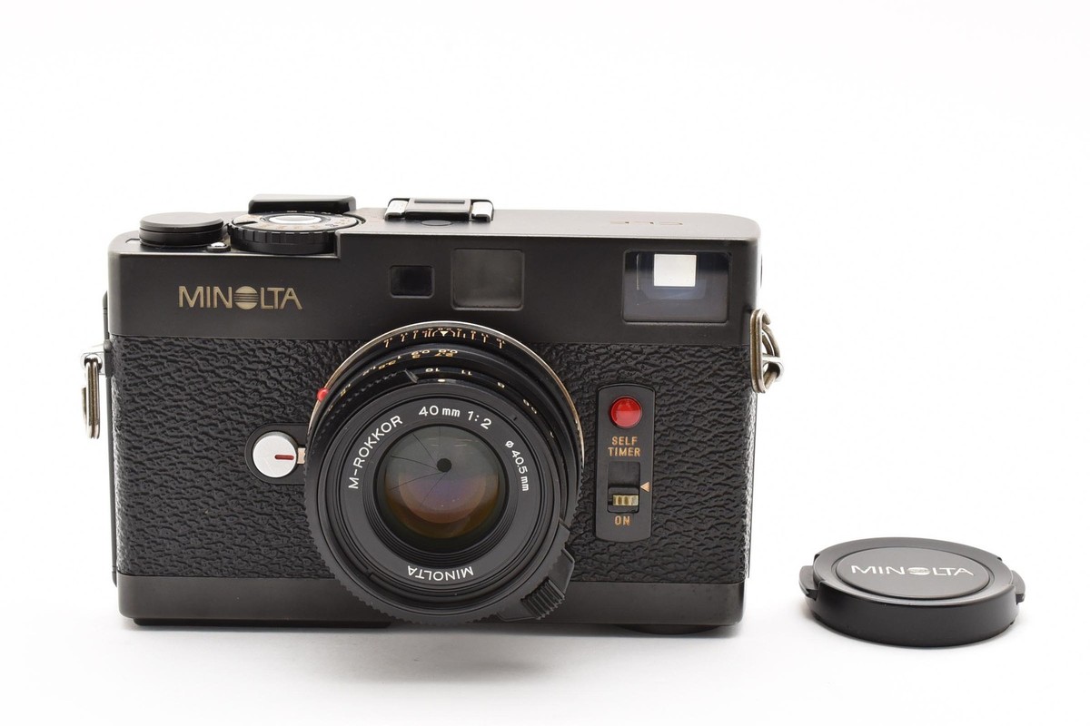 フィルムカメラ Minolta CLE Rangefinder M-Rokkor 40mm f2 minolta CLE + M-ROKKOR 40mm F2 - 三葉堂寫眞機店オンラインストア