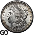 1889-S Morgan Silver Dollar Coin, Choice AU Better Date