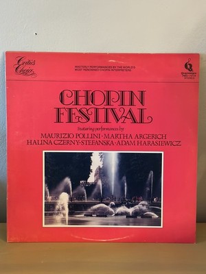 Chopin Festival LP | Pollini Argerich Czerny-Stefanska Harasiewicz | Quintessenc