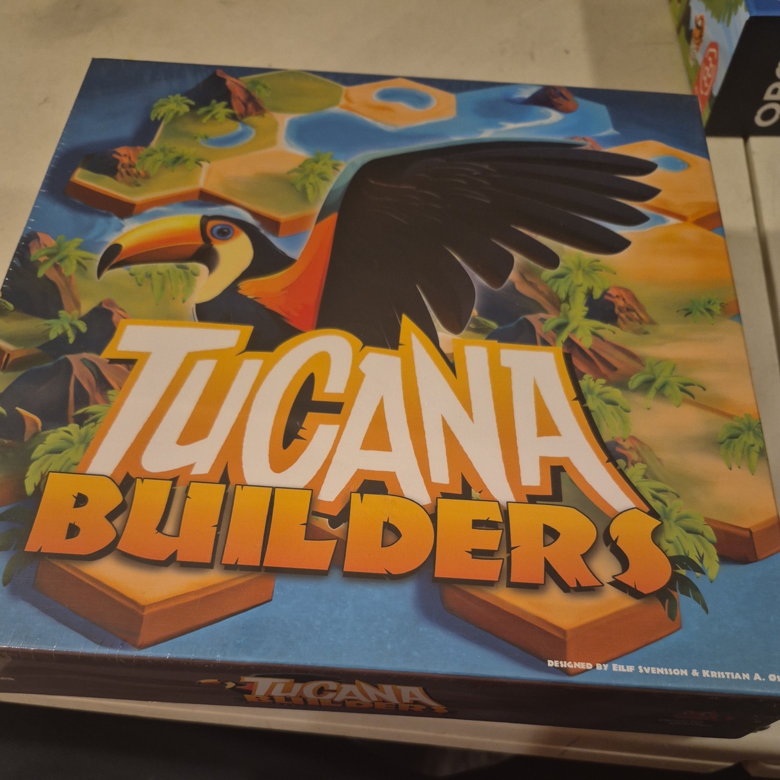 Juego de mesa de estrategia Tucana Builders para mayores de 10 años, de Asmodee