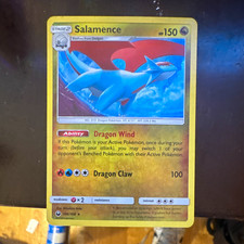 Salamence 106/168 SM Celestial Storm Holo Rare 150 HP 2018 English Stage 2