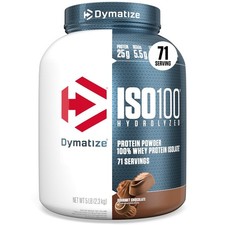 Dymatize ISO100 Whey Protein Powder Isolate, ...