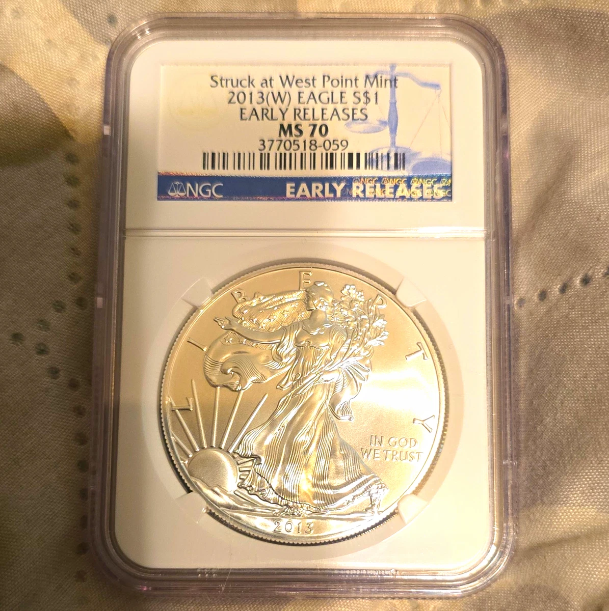American Eagle MS 70 Graded 2013 Silver Bullion Coins for sale | eBay