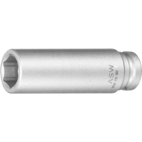 "Asw Kraft- SteckschlüSseleinsatz Lang Mit Federmagnet 1/4\"8Mm , 070061"-image