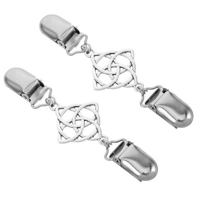  2 Pcs Kleid Cinch Clip Taillenclips Für Kleidung Seidenschal-Schnalle