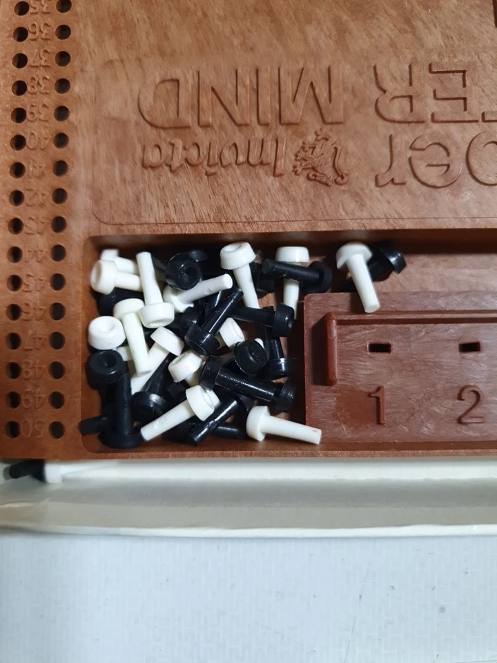 Vintage "NUMBER MASTERMIND" Game (1976)  Original Instructions  - Image 3 of 4