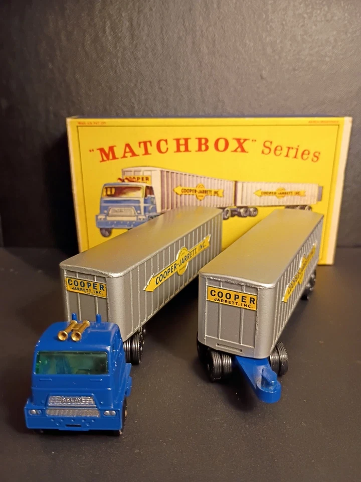 Matchbox M9-A Interstate Double Freighter 1962 In Crisp Original D2 Box - Image 4 of 4