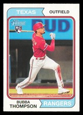 2023 Topps Heritage #157 Bubba Thompson