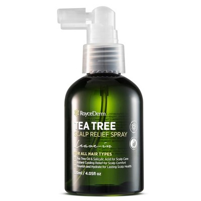 RoyceDerm Tea Tree Scalp Relief Spray: Leave-In 4,05 g (1er Pack), grün 
