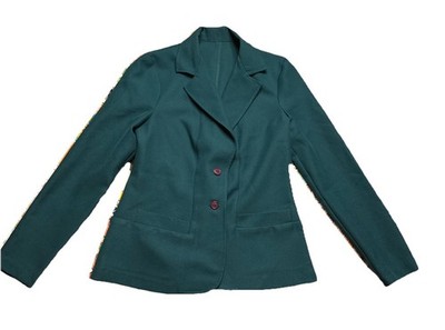 Green Suit Jacket Approximately Size 8