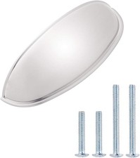 10-pack Cup Pulls Cabinet Hardware Brushed Sa...