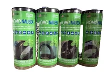 Nomo Nausea Instant Relief Bands Size M/L Black Lot of  4- 2 Packs (8 Total)