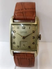 EXACTUS SUB-SECOND WINDING PATINA DIAL 250C5 SWISS MEN'S WORKING CONDITION