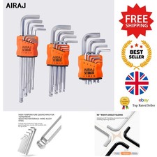 Hex Wrench Set - Multifunctional Short Arm Allen Keys - 6-Piece Universal Tool