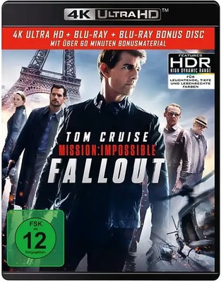 Mission: Impossible 6 - Fallout [4K Ultra HD + Blu-ray 2D]