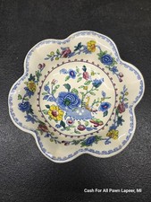 vhtf Masons Regency Plantation Colonial 9" fluted Desert Serving Bowl England