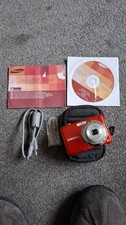 Samsung Digital Camera ES9 12.2MP Red Tested with 4GB SDHC card.