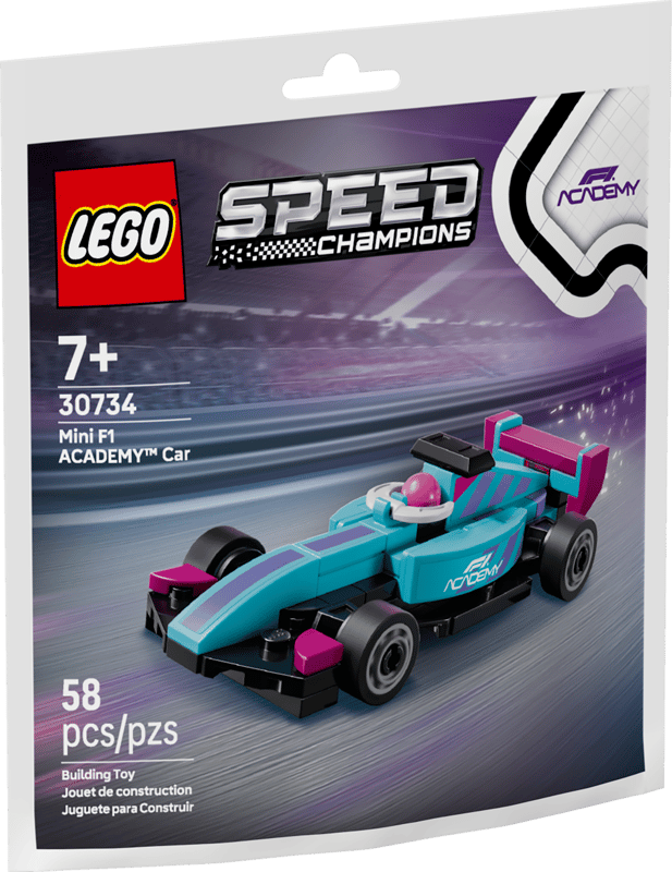LEGO Polybag 30734 Speed Champions Mini-auto F1 ACADEMY™ - Immagine 5