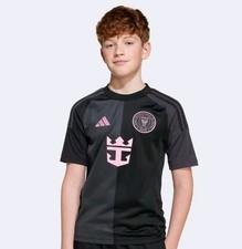 AUTHENTIC ADIDAS Inter Miami Lionel Messi 25/26 Away Soccer Jersey Youth Medium