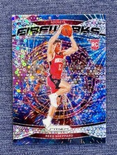 2024-25 Panini Prizm Reed Sheppard Rookie Fireworks Fast Break Prizm #15