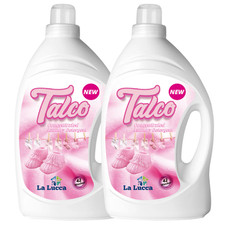 2 x La Lucca Laundry Detergent Liquid Talco Scented Hypoallerginic 42 Wash 2.7L 3.33 per litre
