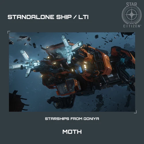 STAR CITIZEN - ARGO MOTH - LTI - CCU'd - (Lifetime Insurance) - SALE
