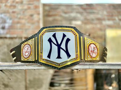 NY Yankees 27X Series Championship Replica Title Belt Adult Size