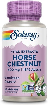 Solaray Horse Chestnut Extract 400 mg - 60 Veg Caps