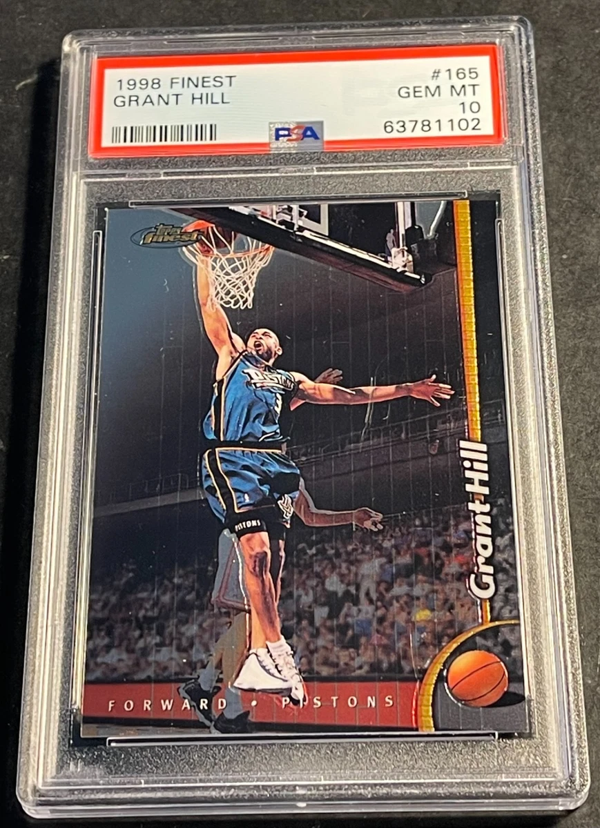 1998-99 Topps Finest - Grant Hill #165 for sale | eBay