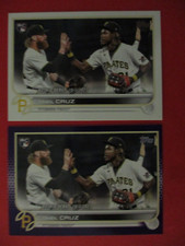2022 Topps Update - Oneil CRUZ ROOKIE Debut Meijer Purple & Base #113 Pirates RC