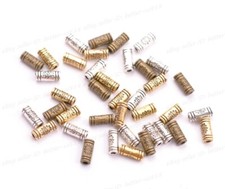 100Pcs Tibetan Silver TUBE Charms Spacer Beads Jewelry Findings 9X4mm A3032