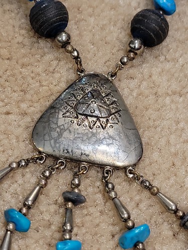 BEAUTIFUL CAROL DAUPLAISE SIGNED 1970'S NECKLACE - Picture 6 of 10