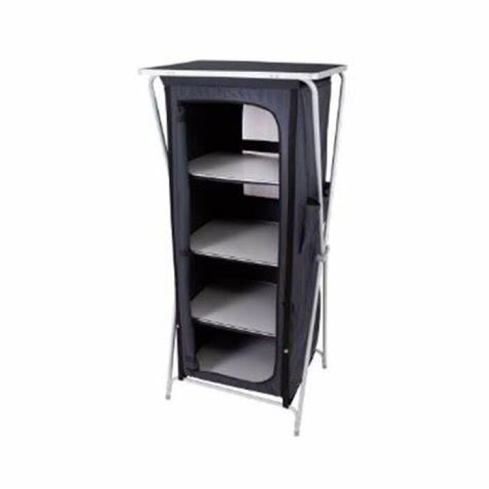 Via Mondo Quick-System Folding Tent & Awning Camping Cupboard 4 shelves