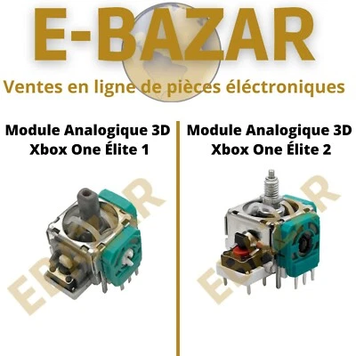 Xbox One Elite 1/2 – Module Joystick 3D Original Stick Analogique Réparation
