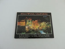Vintage HOLLYWOOD CALIFORNIA Postcard Album BOOK With Mini Cards
