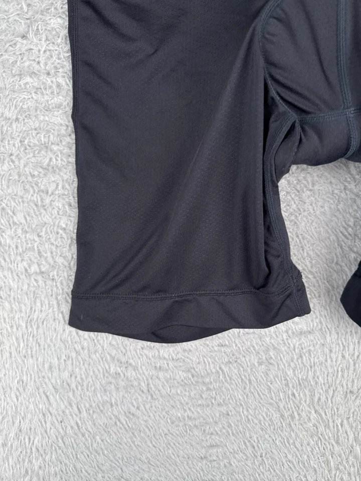 Pantalones Cortos de Ciclismo Adultos Grandes Forro Negro Mezcla de Nailon Laterales Acolchados Foto 3 de 4