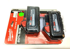 New Milwaukee M18 18-Volt Lithium-Ion High Output 6.0Ah Battery Pack 2-Pack 
