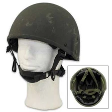 Real British Military Surplus Helmet GS MK6 Original Brodie - One Size Fits Most