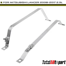 2pcs Fuel Tank Strap for Lancer 2008 2009 2010-2017 L4 2.0L 2.4L Petrol DOHC FWD