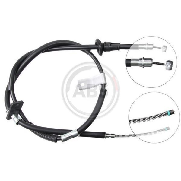 A.B.S. Handbremsseil Bremsseil Links Passend FüR Hyundai Accent II LC K19087-image