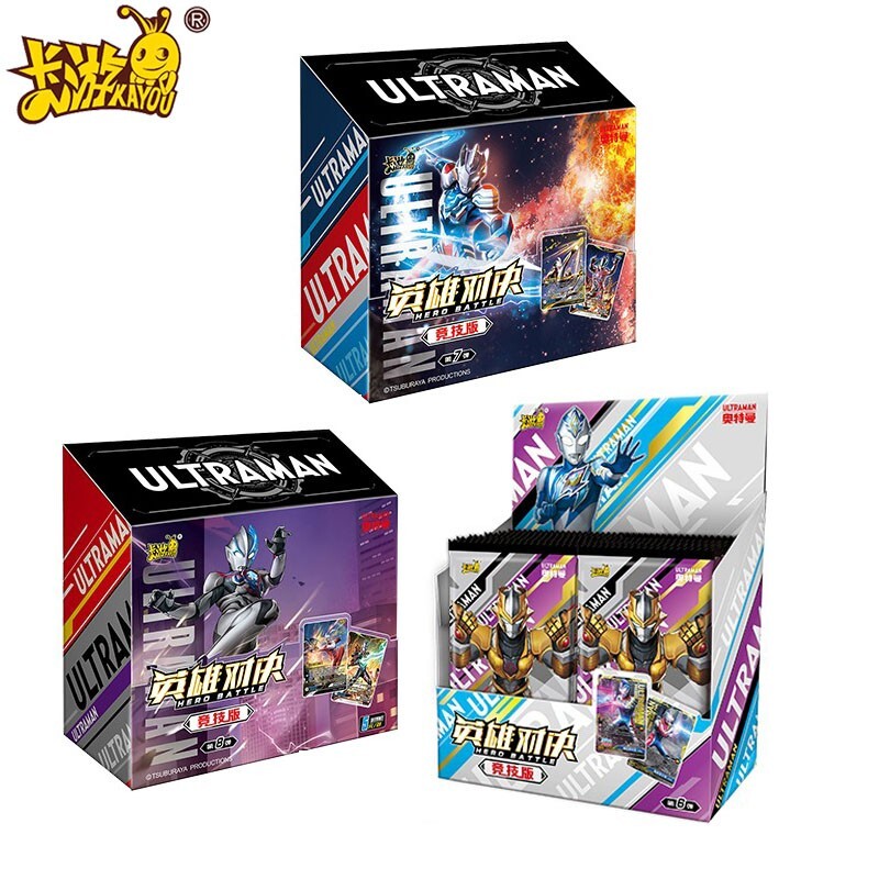 KaYou Ultraman Cards Hero Battle Racing KR Battle Card Box TOY