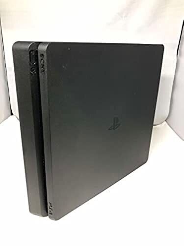 Sony PlayStation 4 PS4 Slim CUH-2100A Jet Black Game Console Full Set Japan  F/S